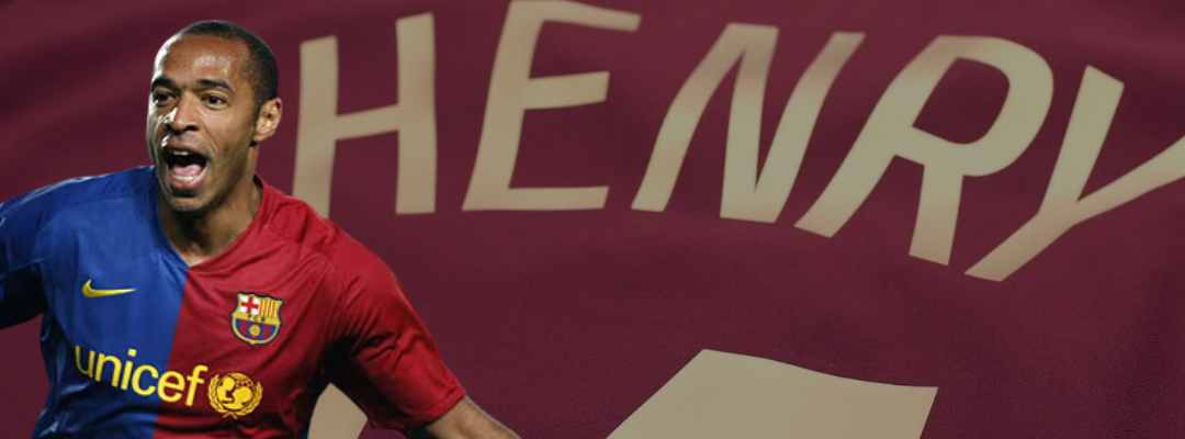 The Best Football Shirts Thierry Henry Wore in His Career