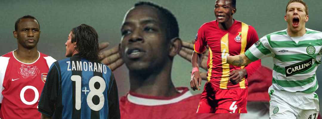 Weird things footballers did to their shirts