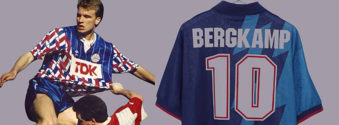 The Best Classic Bergkamp Kits He Wore in His Career