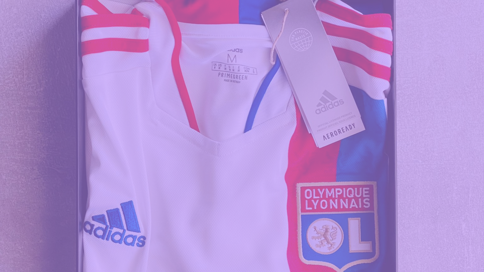 adidas surprise people who leaked the Lyon kit with a free shirt