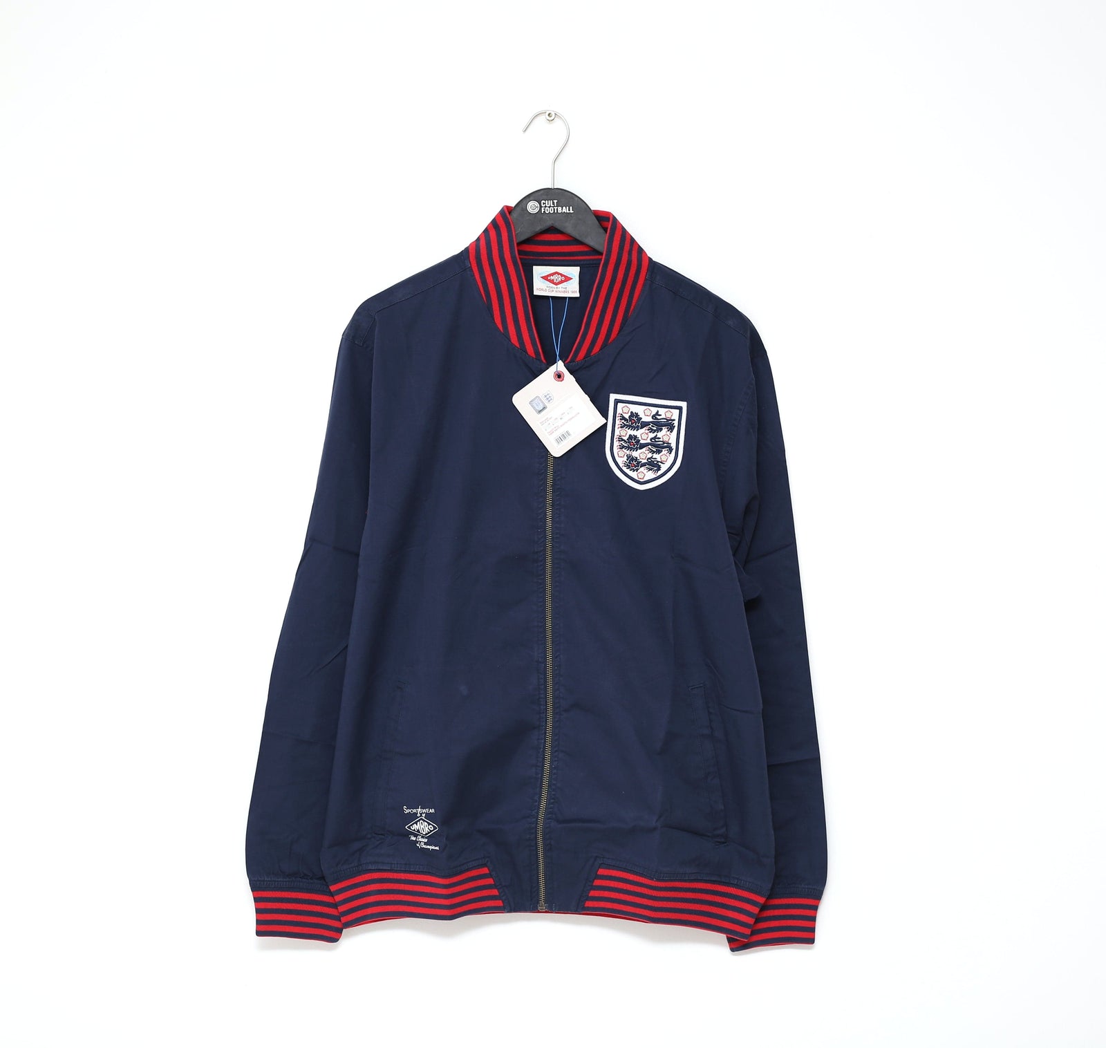 1966 Alf RAMSEY England Retro Umbro Football Track Top Jacket (L) BNWT World Cup