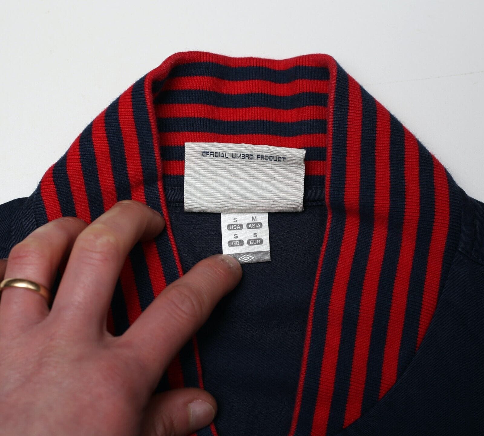 1966 Alf RAMSEY England Retro Umbro Football Track Top Jacket (S) World Cup 66