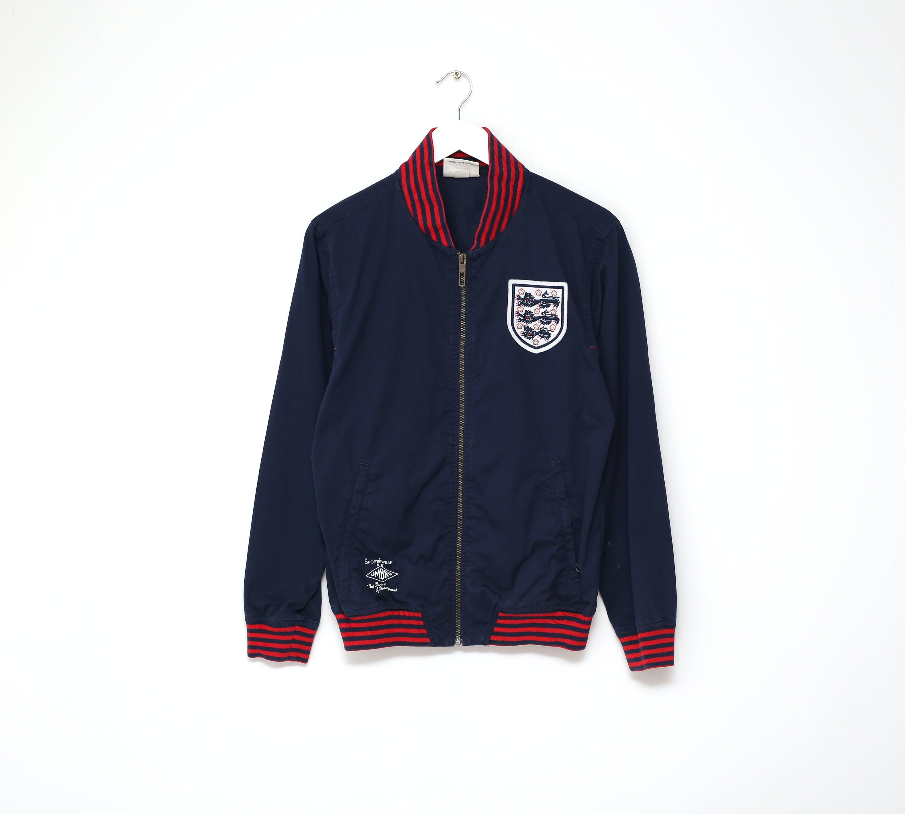 1966 Alf RAMSEY England Retro Umbro Football Track Top Jacket (S) World Cup 66