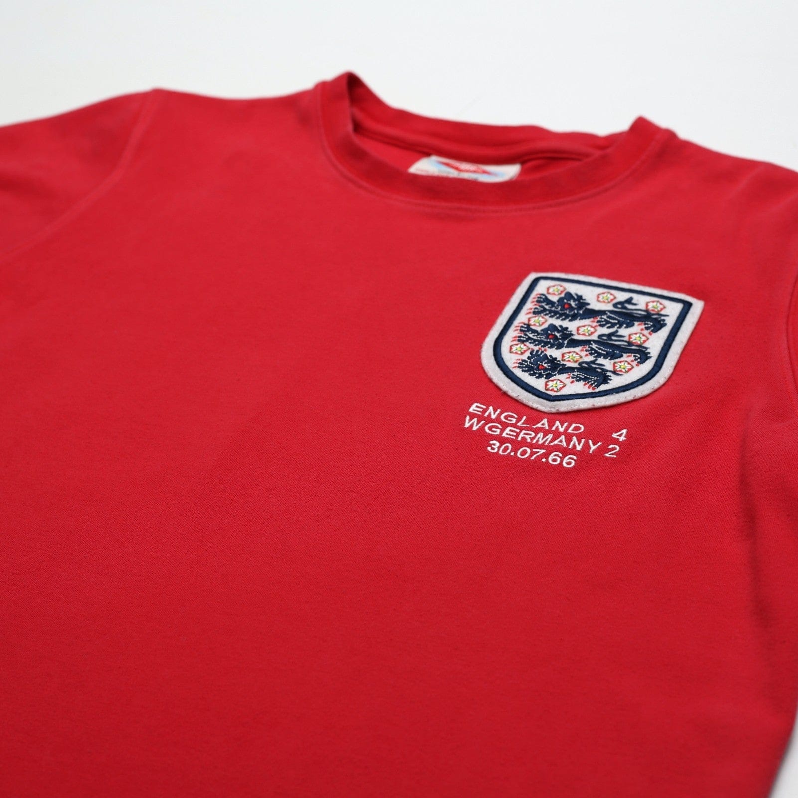 1966 England Reto Umbro World Cup 66 Away Football Shirt (M)