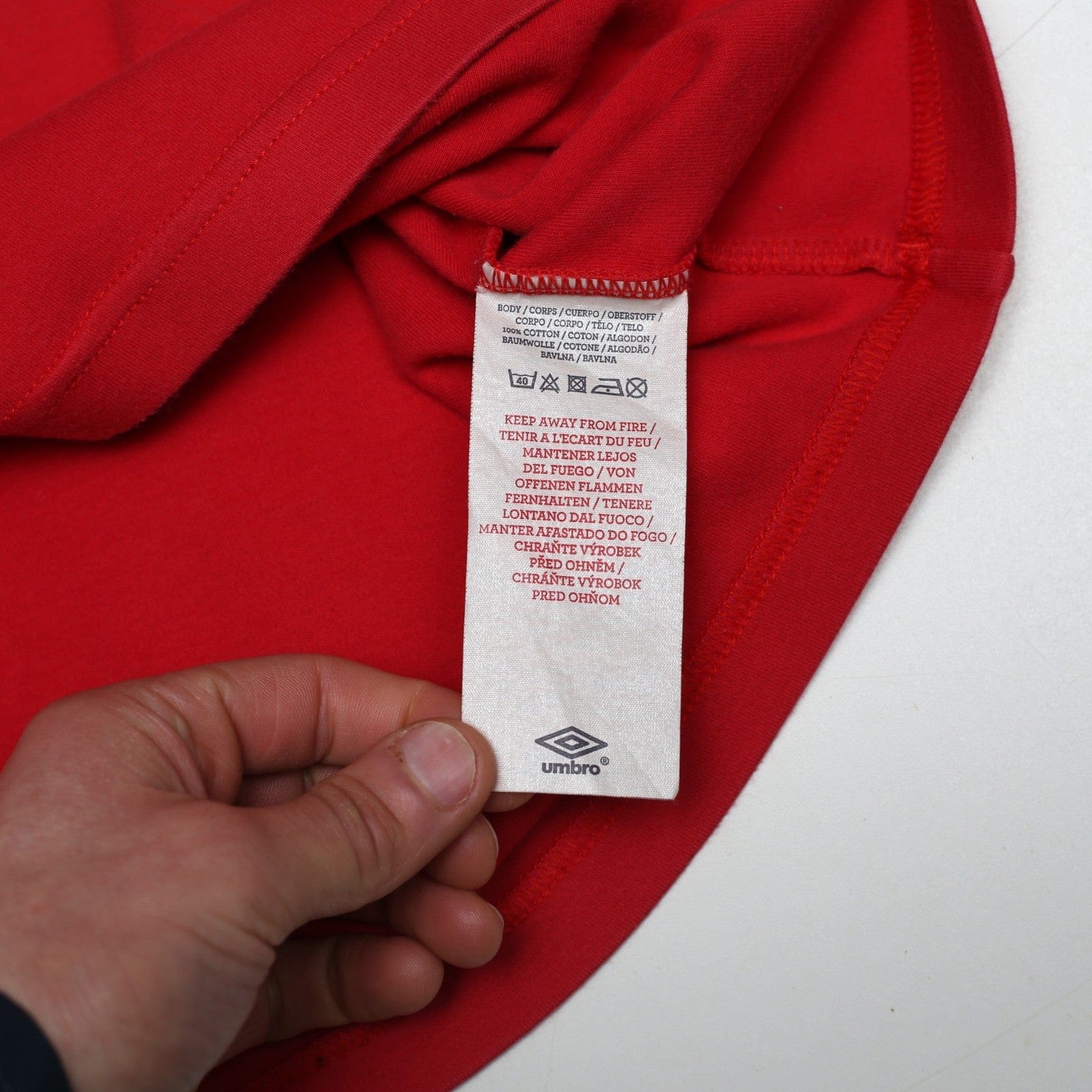 1966 England Reto Umbro World Cup 66 Away Football Shirt (M)