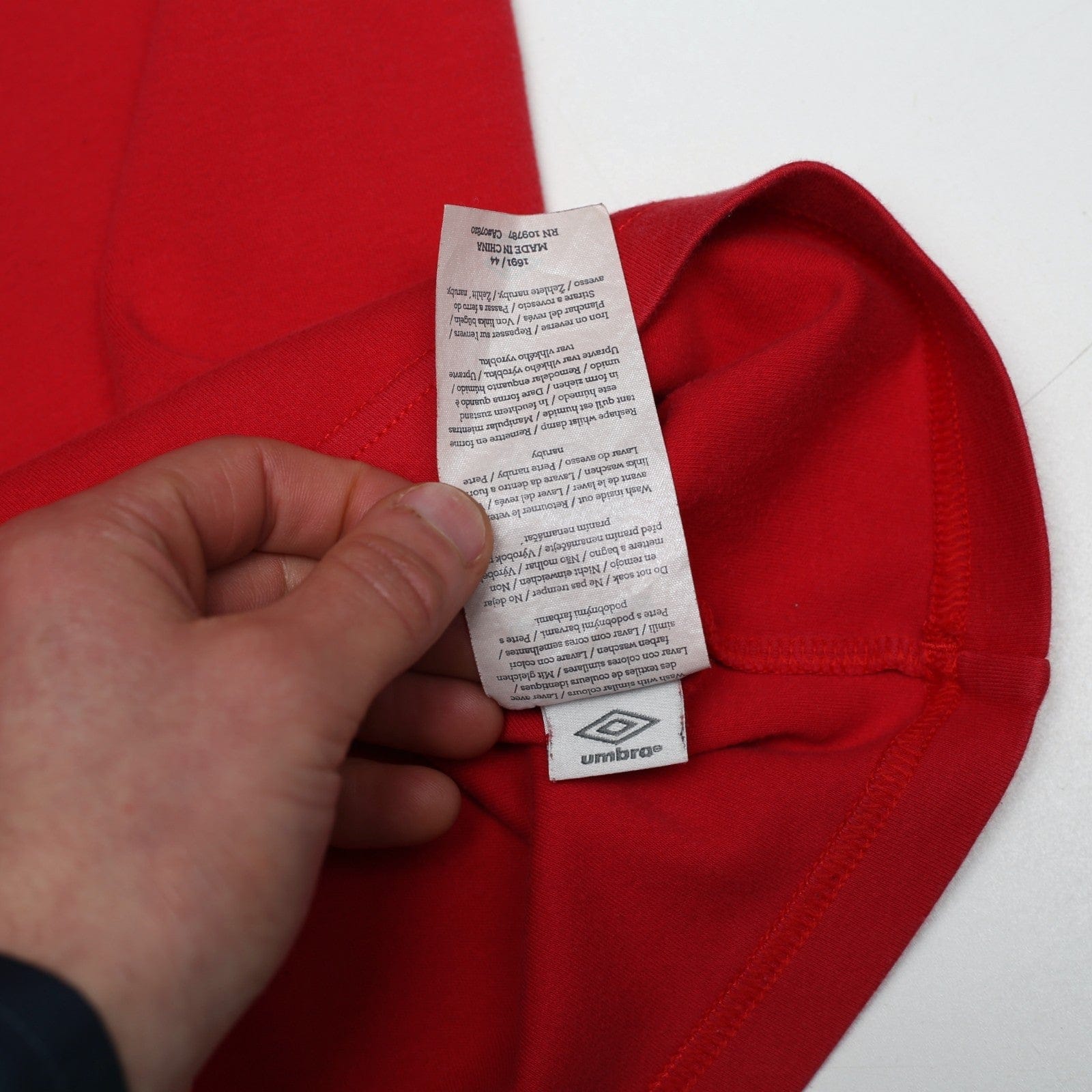 1966 England Reto Umbro World Cup 66 Away Football Shirt (M)