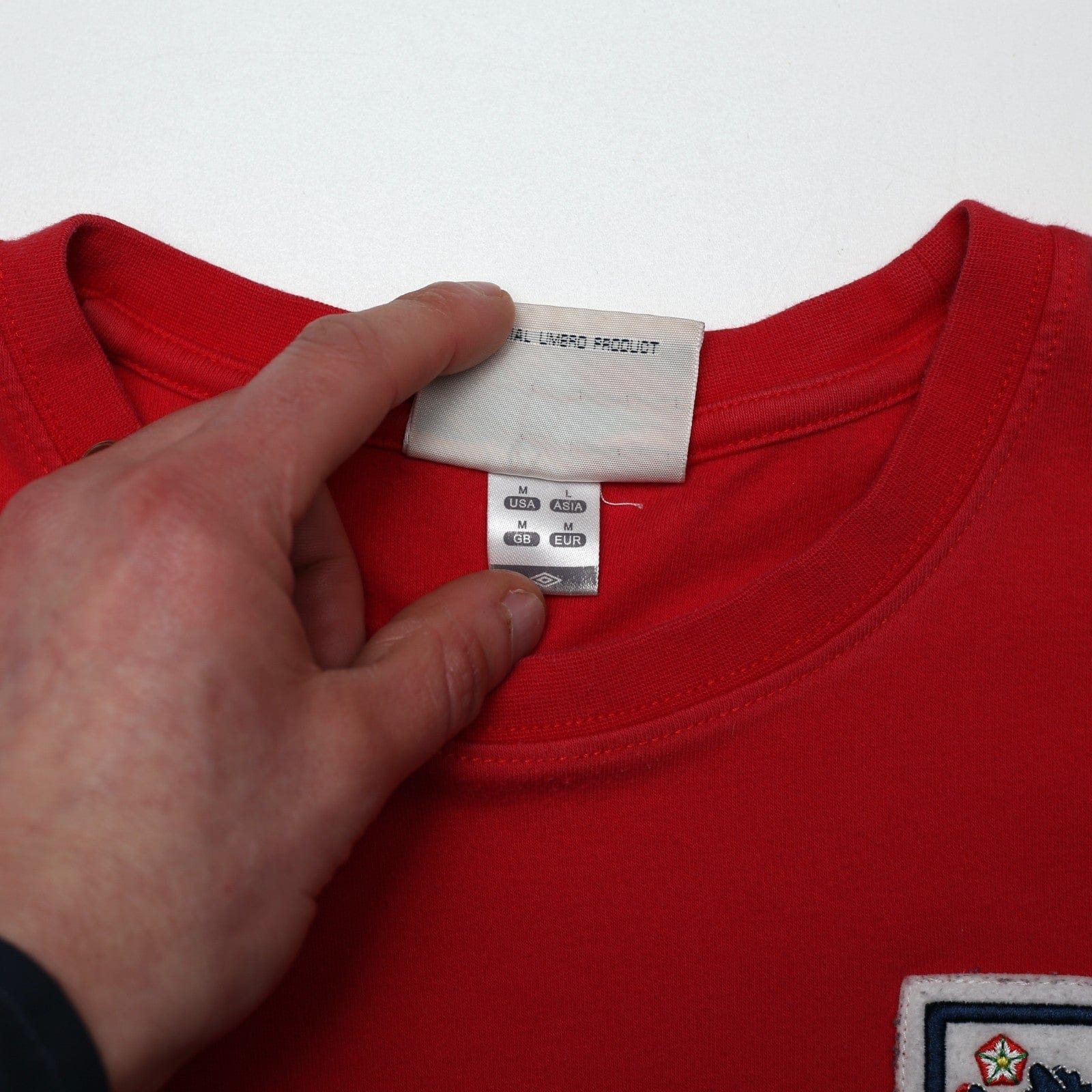 1966 England Reto Umbro World Cup 66 Away Football Shirt (M)