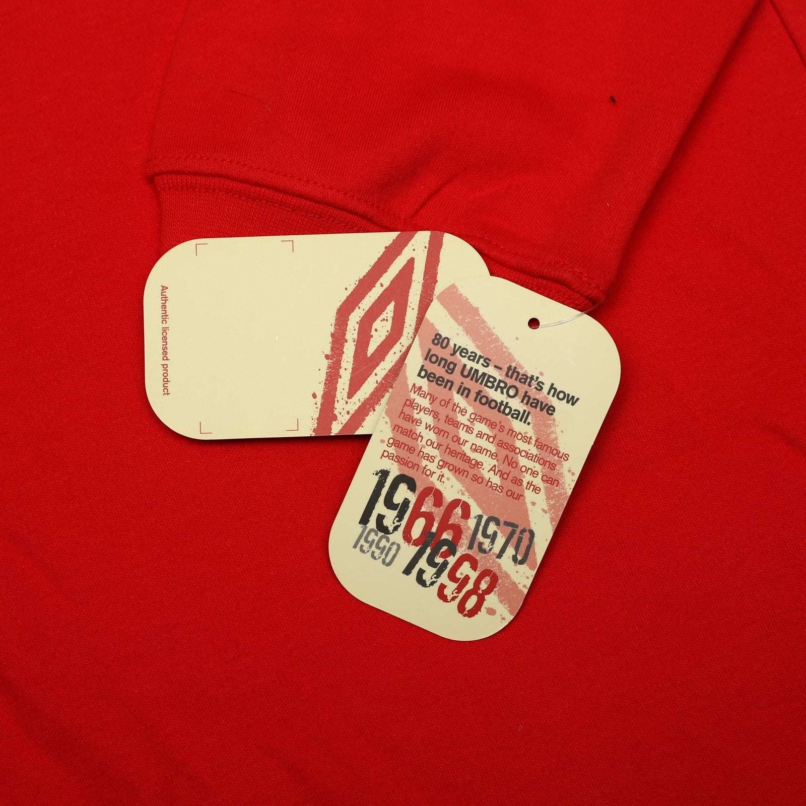 1966 Moore #6 England Retro Umbro Away LS Football Shirt (XL) BNWT