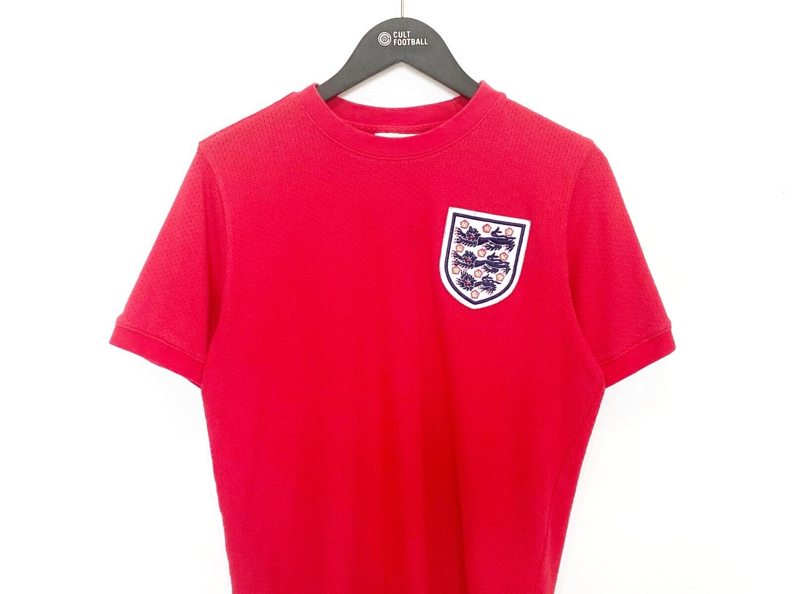 1970 Bobby MOORE #6 England Vintage Umbro Away Football Shirt (M) West Ham Utd