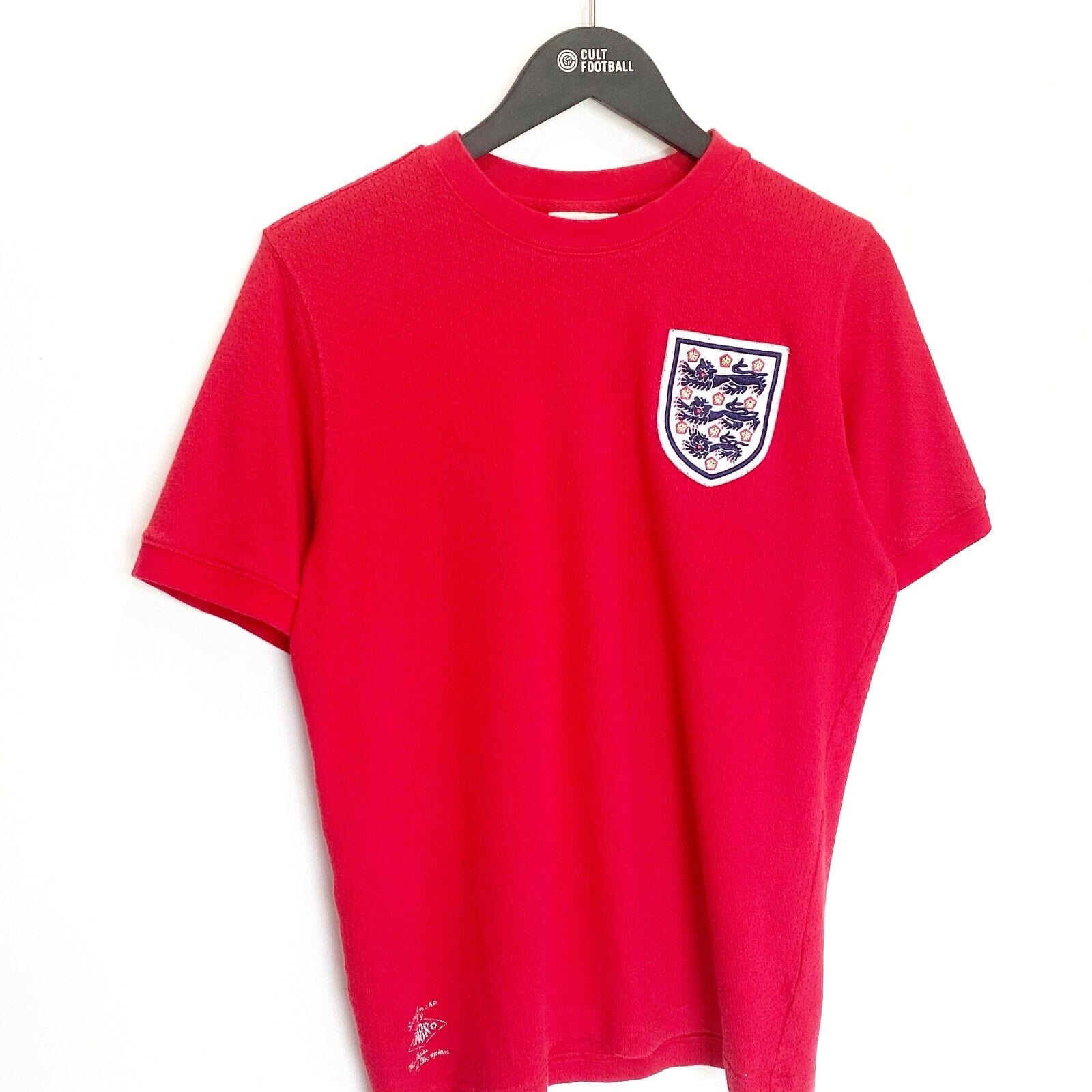 1970 Bobby MOORE #6 England Vintage Umbro Away Football Shirt (M) West Ham Utd