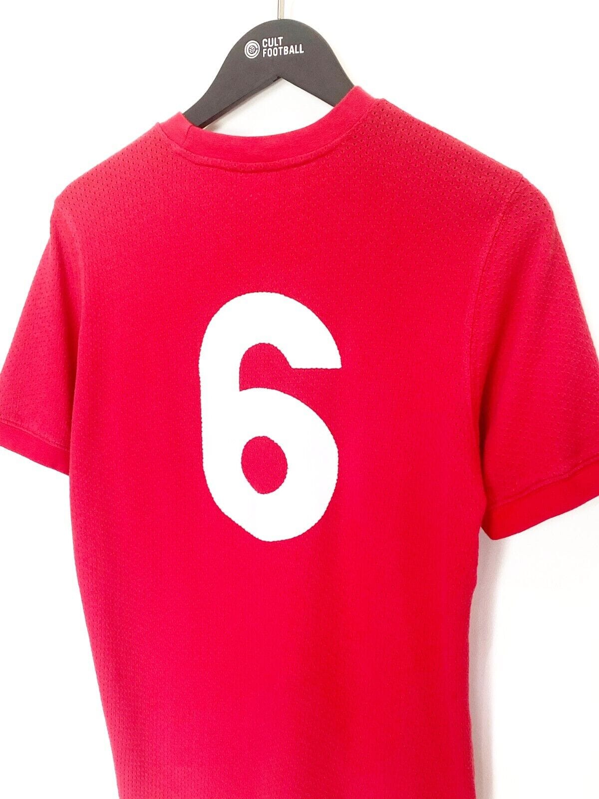 1970 Bobby MOORE #6 England Vintage Umbro Away Football Shirt (M) West Ham Utd
