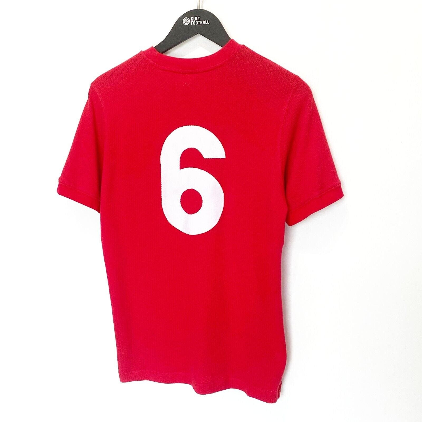 1970 Bobby MOORE #6 England Vintage Umbro Away Football Shirt (M) West Ham Utd