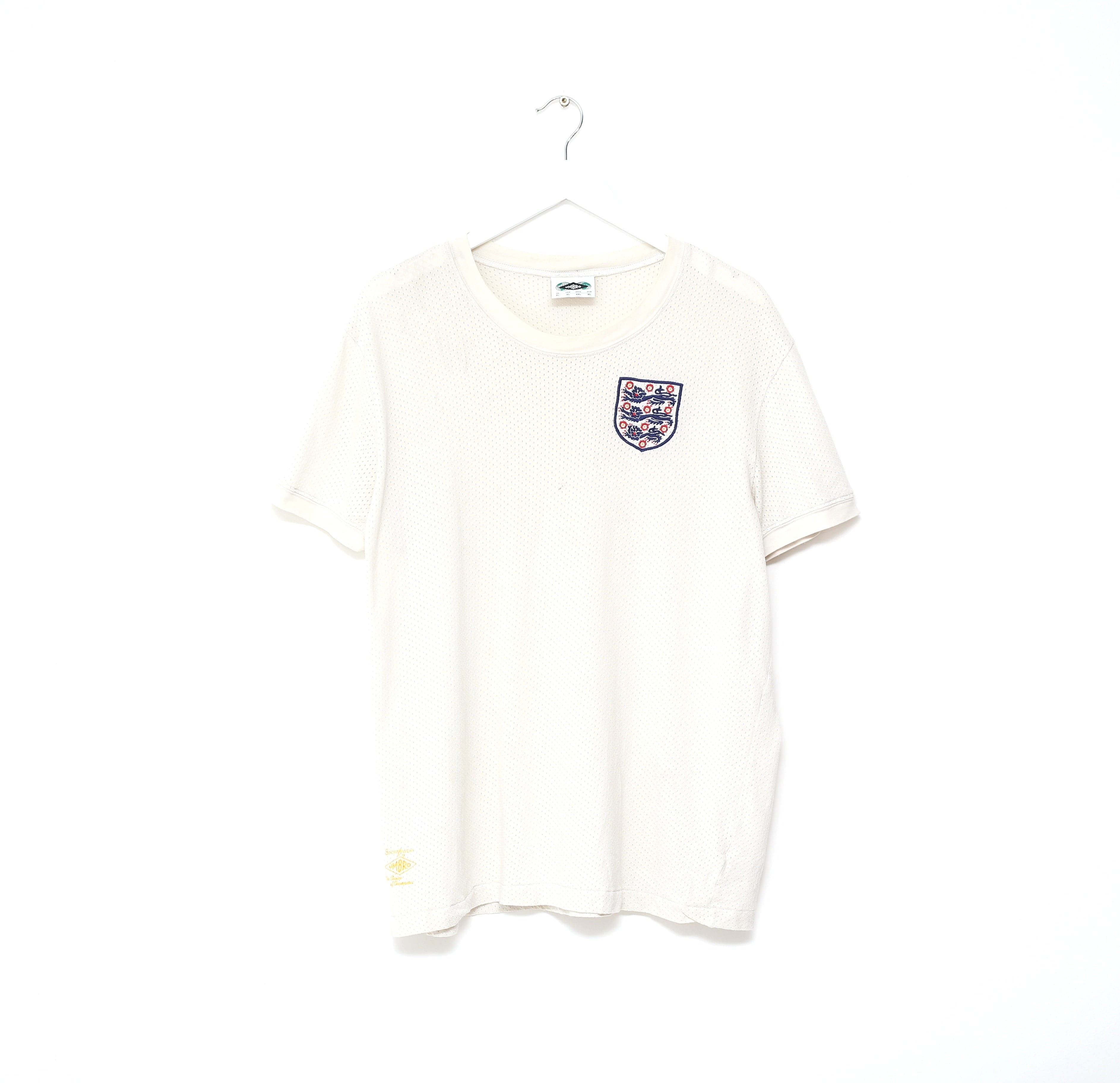 1970 ENGLAND Retro Umbro Home Football Shirt Jersey (XL)