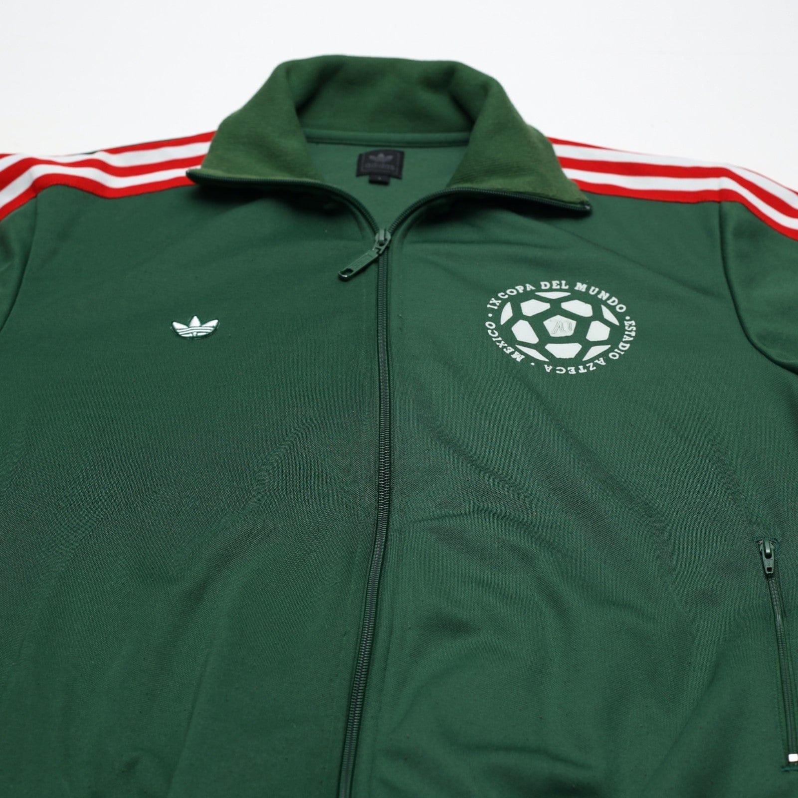1970 Mexico World Cup Retro adidas Originals Football Track Top Jacket (L) 2005
