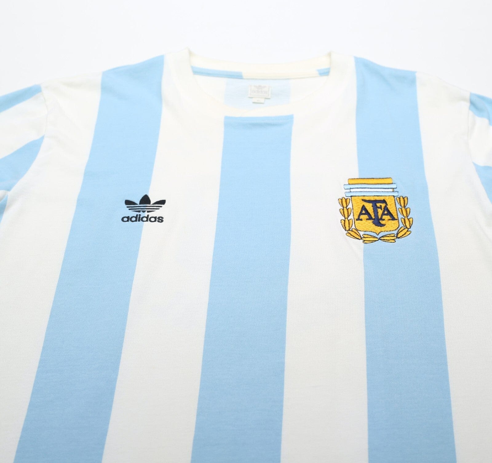 1978 ARGENTINA Retro adidas Originals LS Home Football Shirt (L/XL)