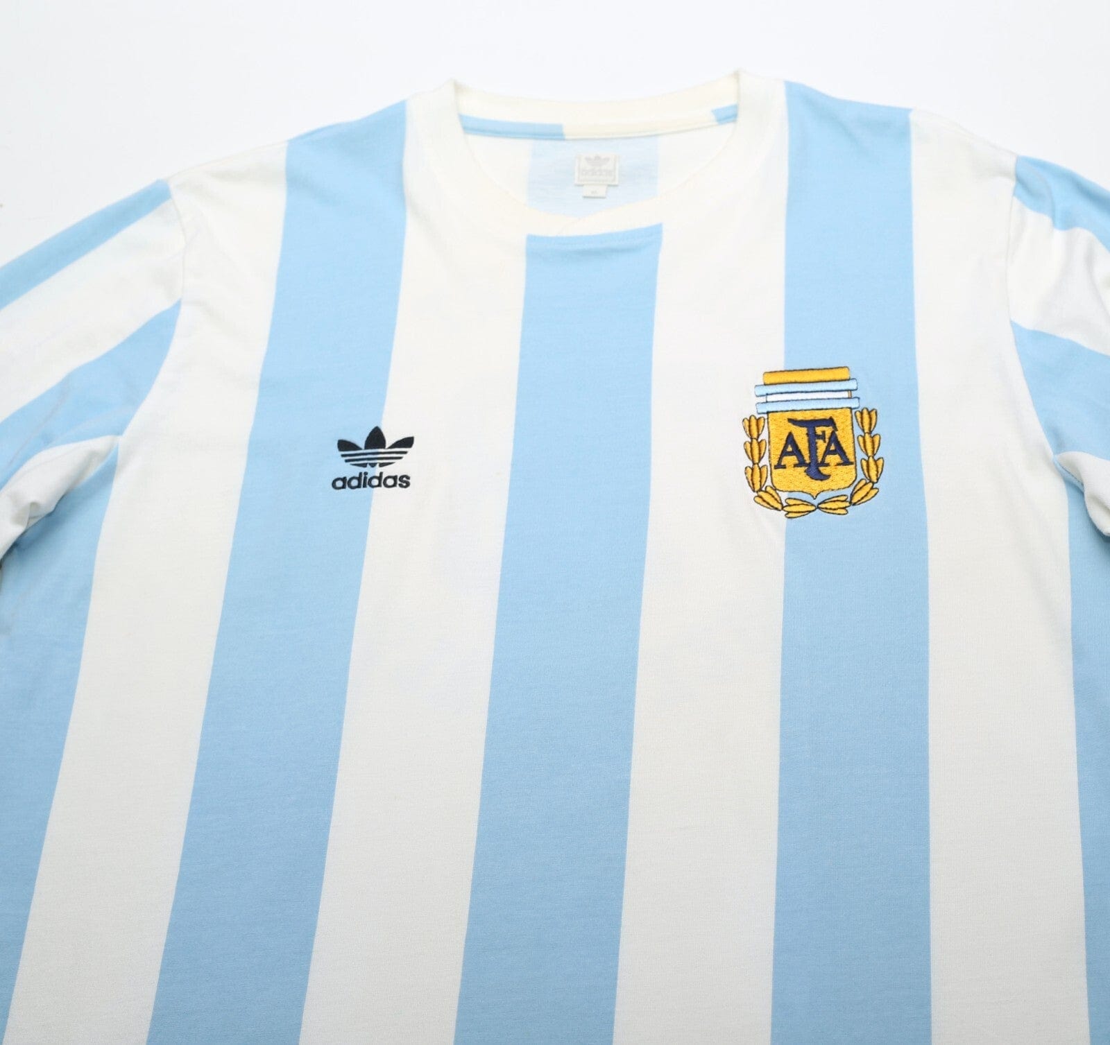 1978 ARGENTINA Retro adidas Originals LS Home Football Shirt (L/XL)