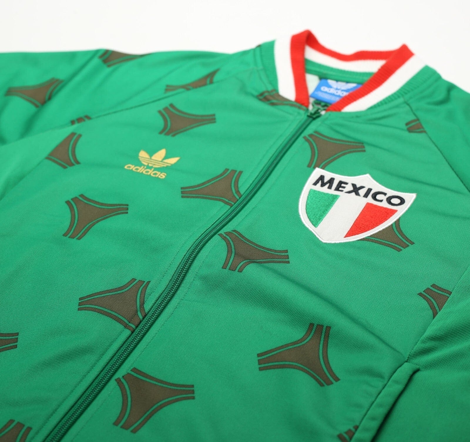 1978 MEXICO Retro adidas Originals Football Track Top Jacket (M) Tango Ball