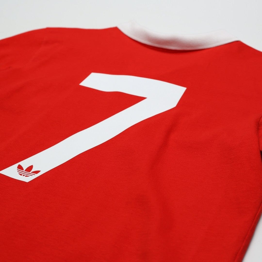 1980/82 Robson #7 Manchester United adidas Originals Home Football Shirt (M/L)