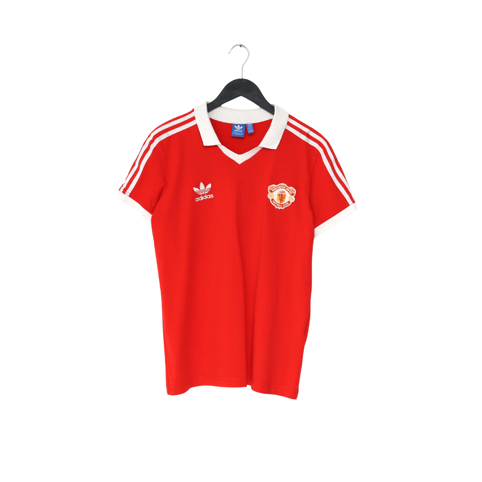 1980/82 ROBSON #7 Manchester United adidas Originals Home Football Shirt (S/M)