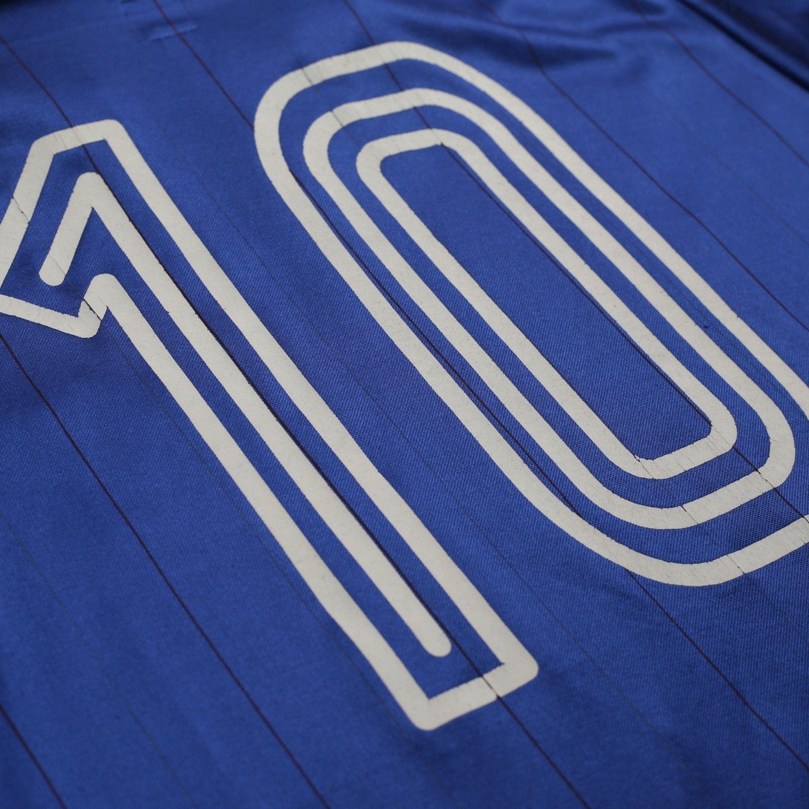 1982 Platini #10 France Retro adidas Originals Home Football Shirt (M/L)