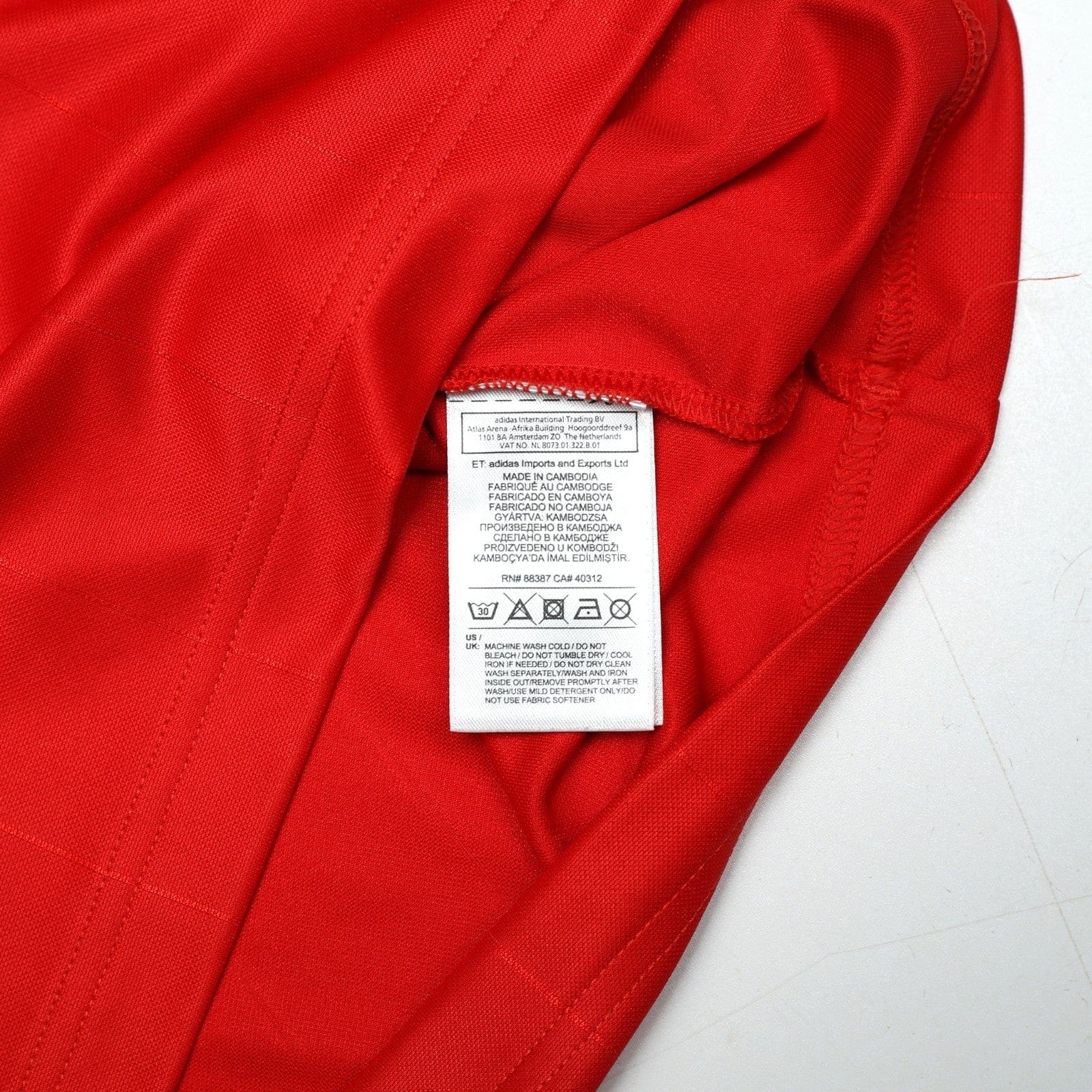 1983/84 Robson #7 Manchester United Home adidas Originals Football Shirt (M)