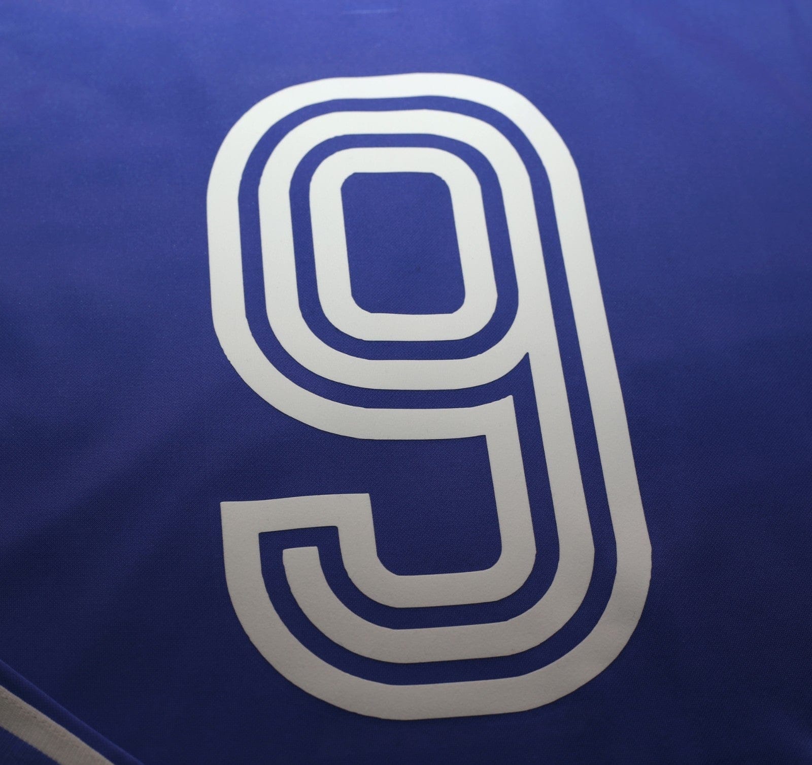 1985/86 SANCHEZ #9 Real Madrid Retro adidas Originals LS Away Football Shirt (L)