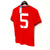 1985 McGRATH #5 Manchester United adidas Originals FA Cup Football Shirt S BNWT