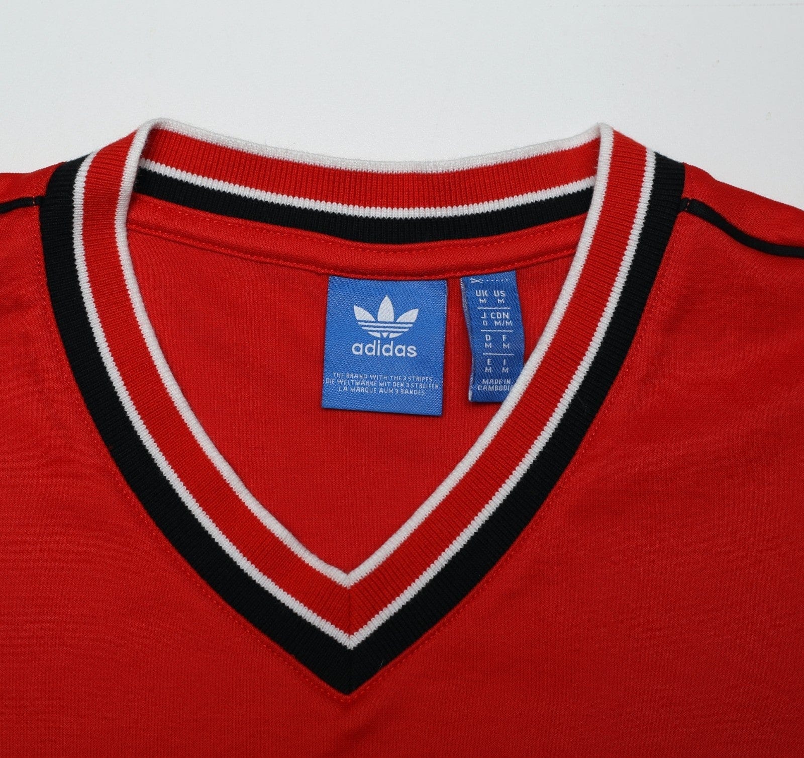 1985 ROBSON #7 Manchester United adidas Originals FA Cup Football Shirt (S/M)