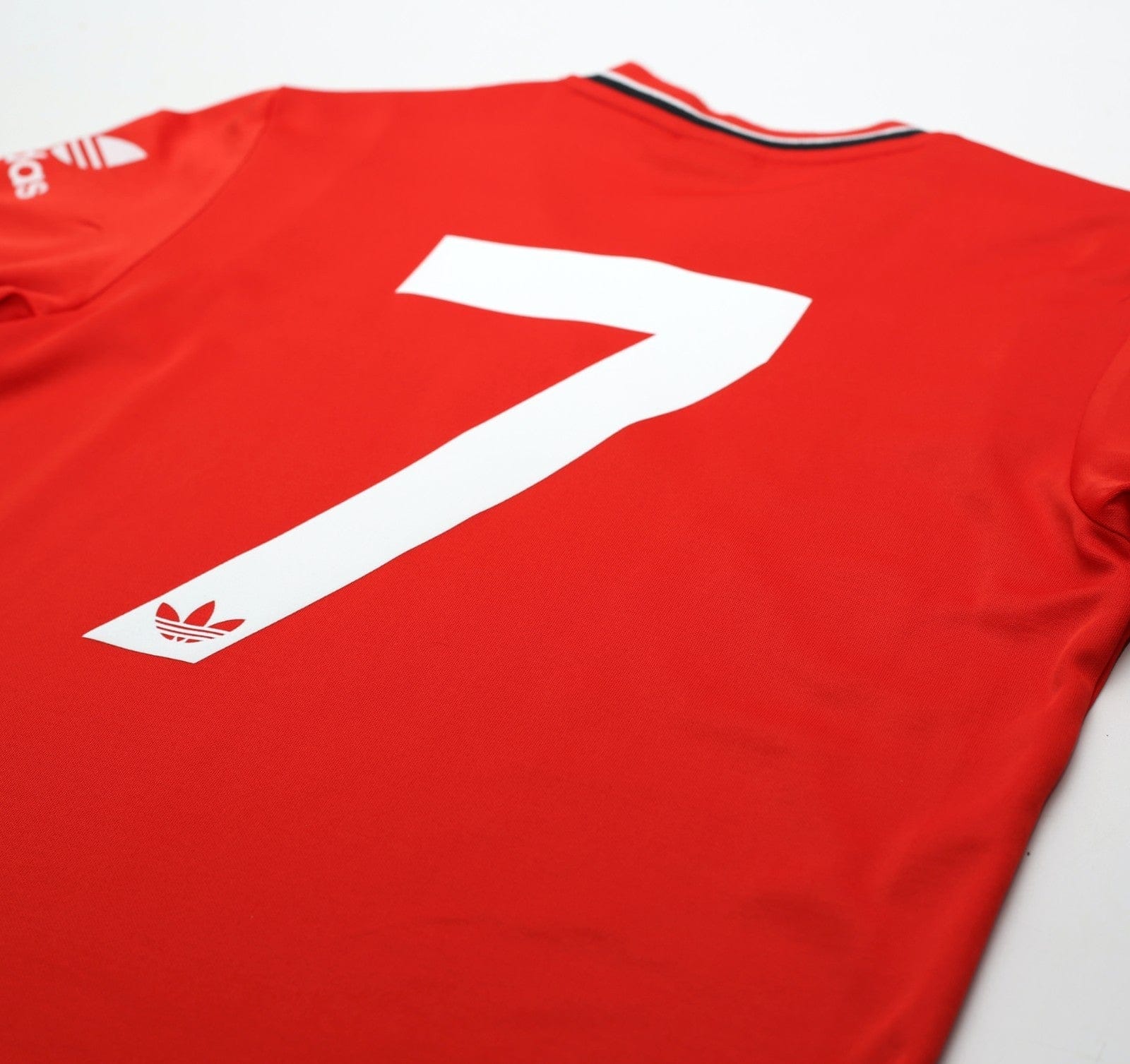 1985 ROBSON #7 Manchester United adidas Originals FA Cup Football Shirt (S/M)