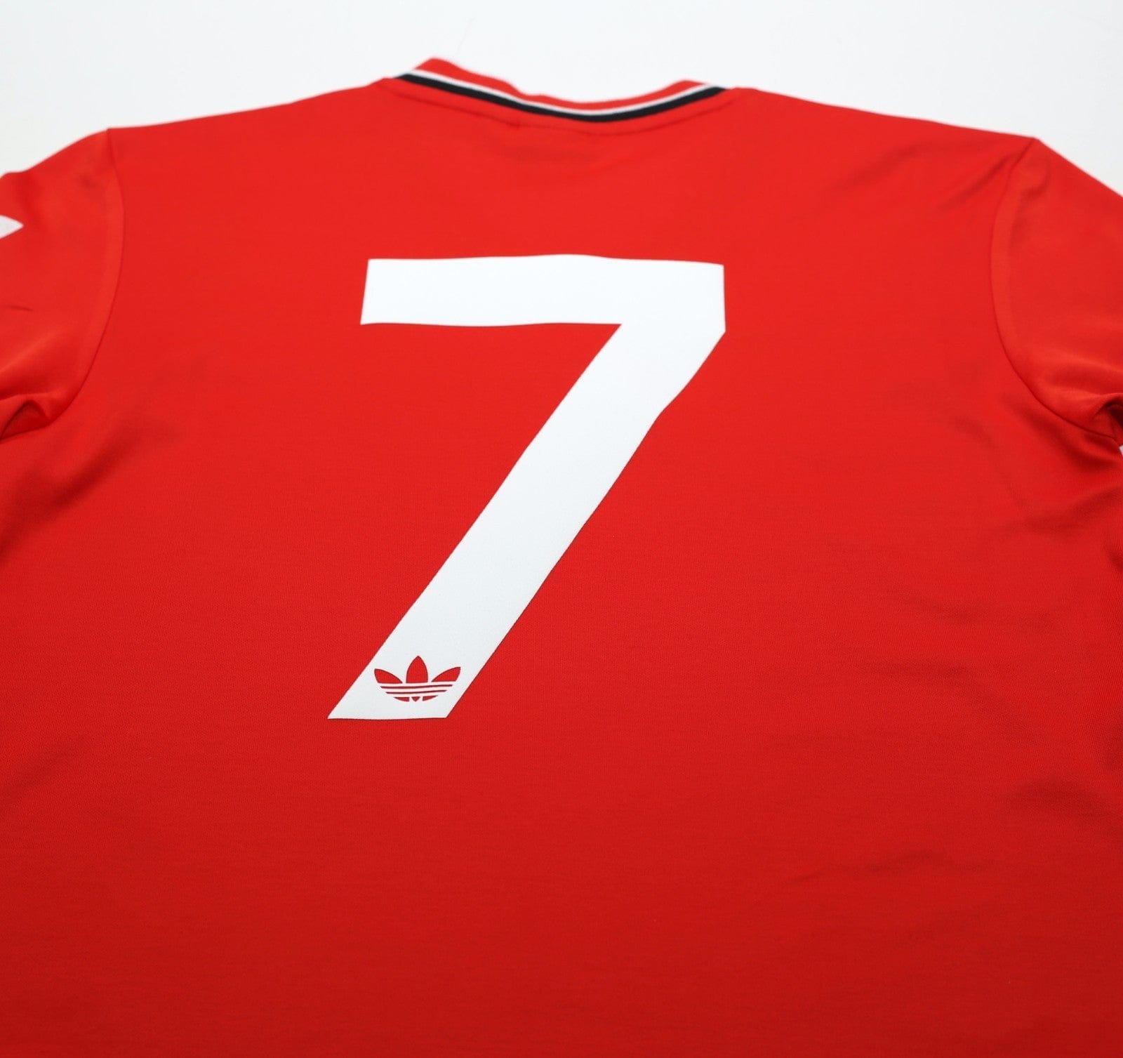 1985 ROBSON #7 Manchester United adidas Originals FA Cup Football Shirt (S/M)