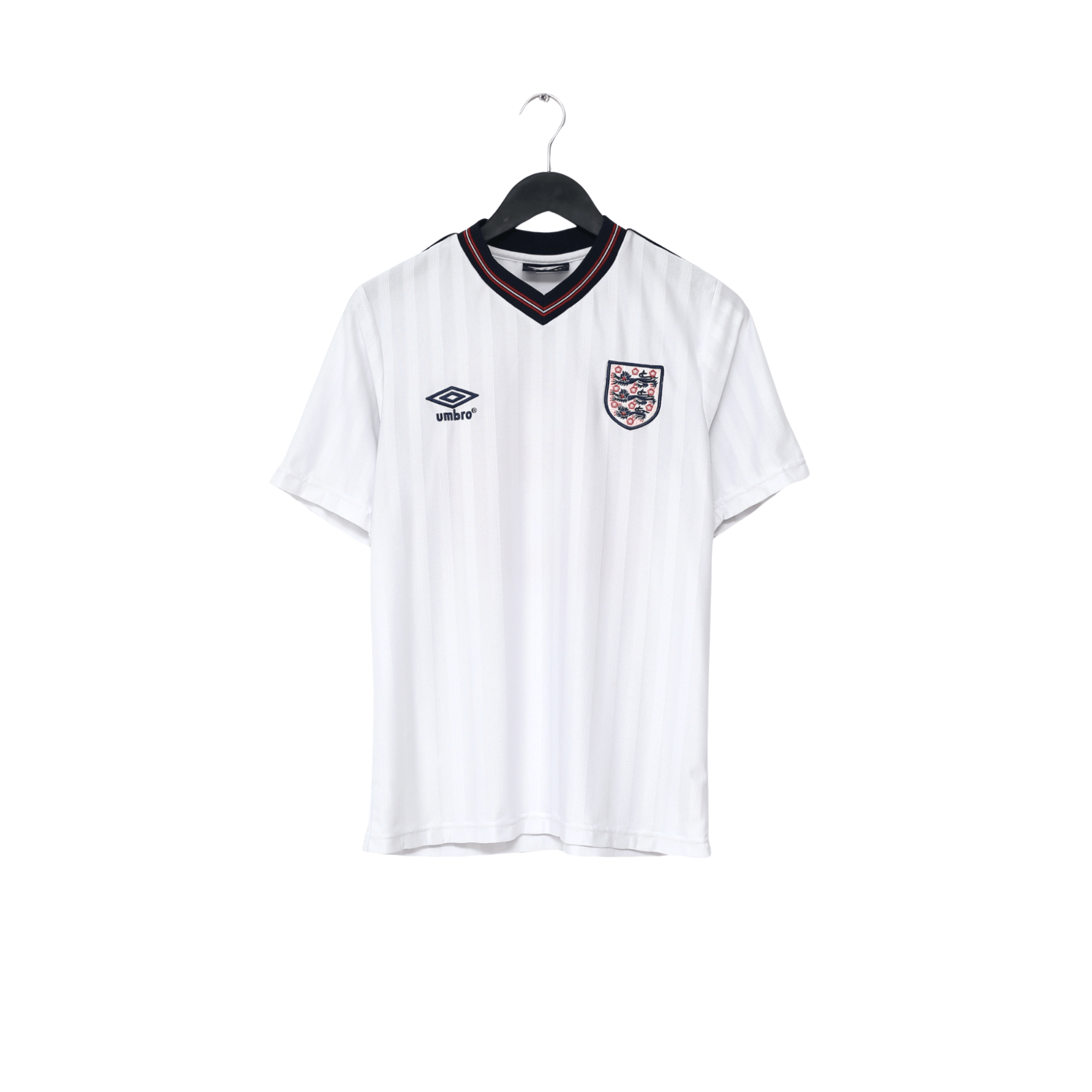 1986 Barnes #19 England Retro Umbro Home Football Shirt (S) Mexico World Cup