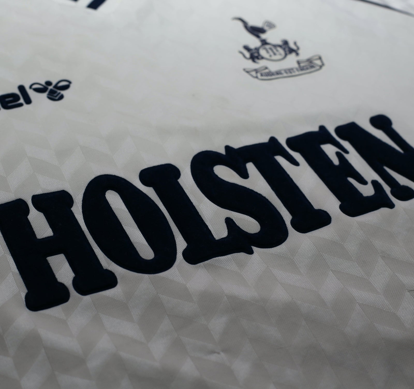 1987/89 TOTTENHAM HOTSPUR Vintage Hummel Home Football Shirt (M)