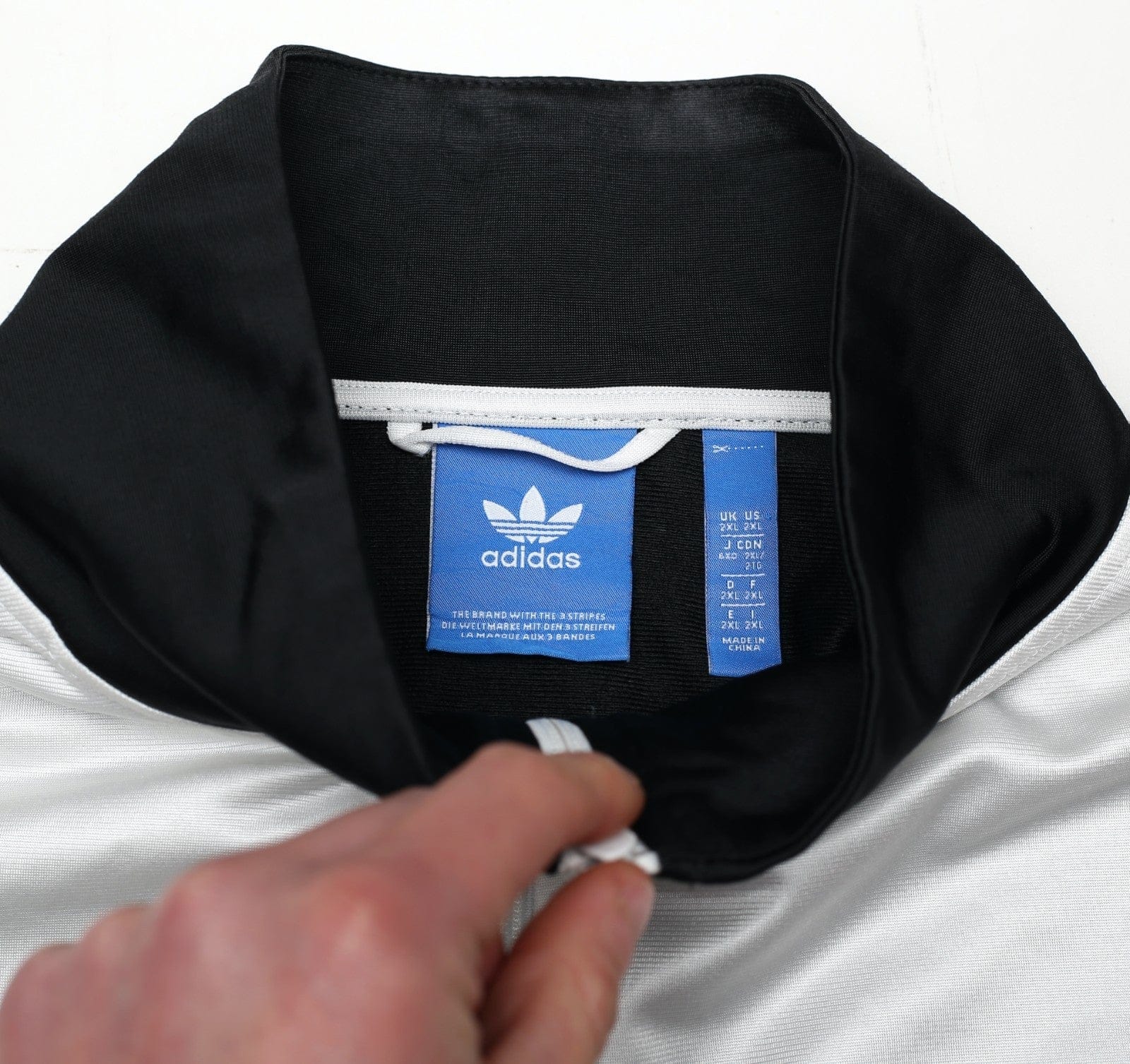 1988/90 MANCHESTER UNITED Retro adidas Originals Track Top (XXL)