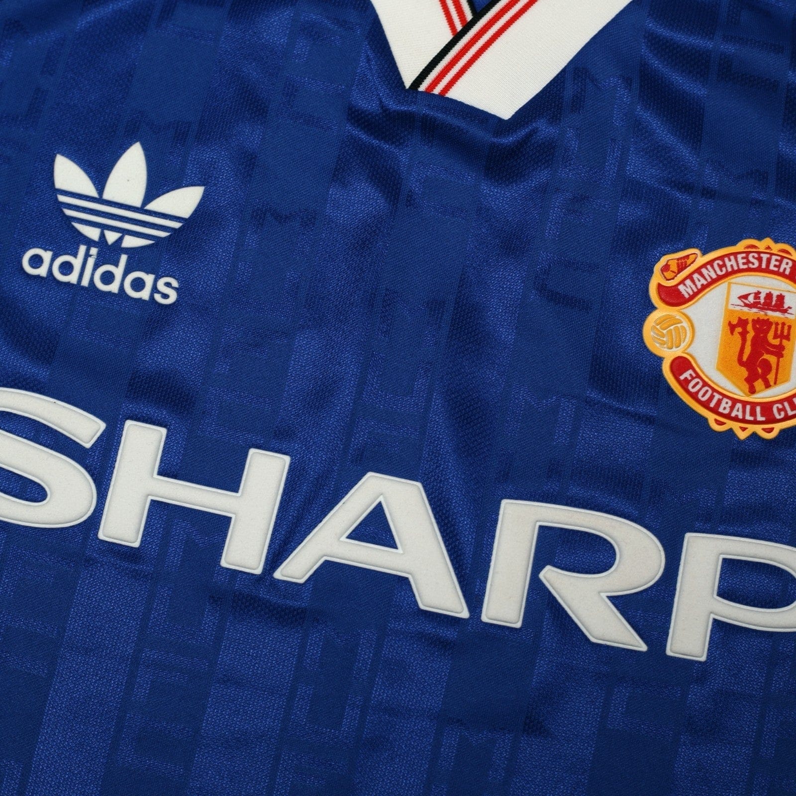 1988/90 Robson #7 Manchester United adidas Originals Away Football Shirt (M)