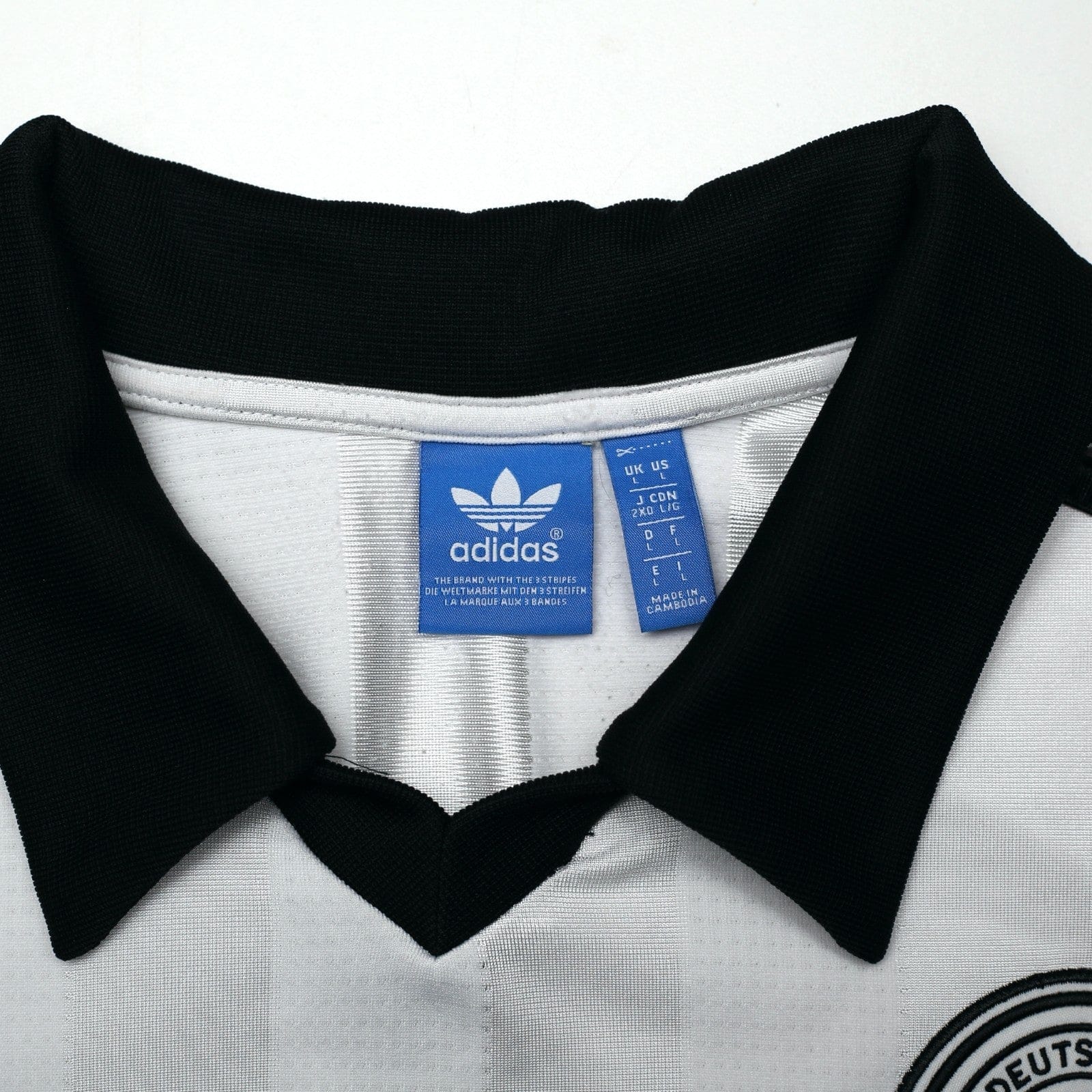 1988/91 West Germany Italia 90 Retro adidas Originals Football Shirt (M/L)