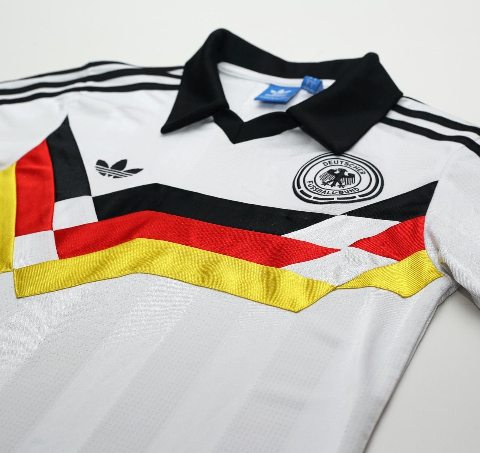 1988/91 West Germany Italia 90 Retro adidas Originals Football Shirt (S)