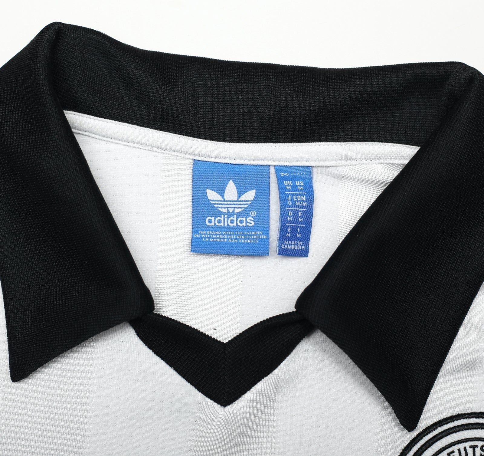 1988/91 WEST GERMANY Retro adidas Originals Football Shirt (S/M) Italia 90