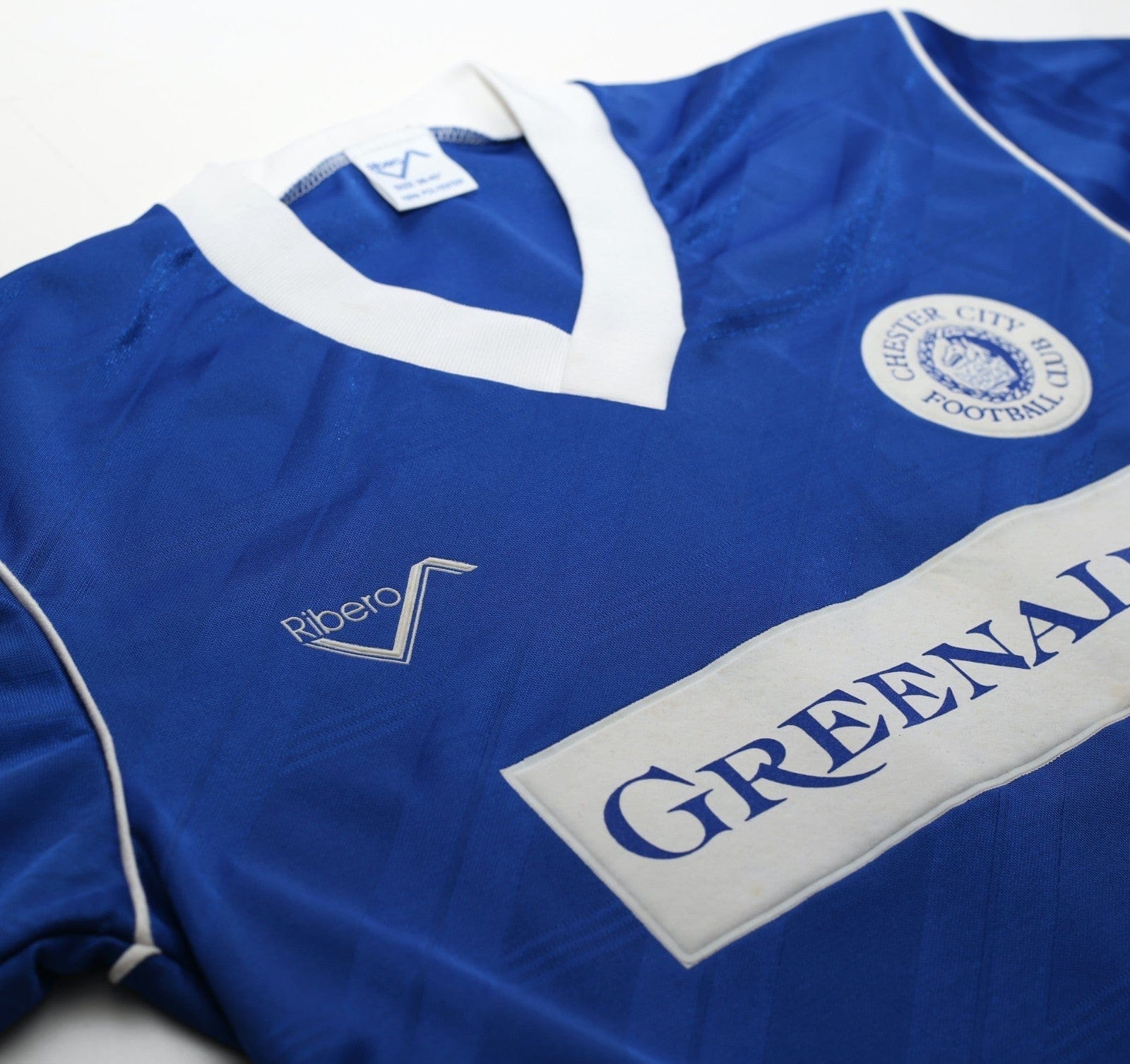 1989/90 CHESTER CITY Vintage Ribero Football Home Shirt (38/40) M