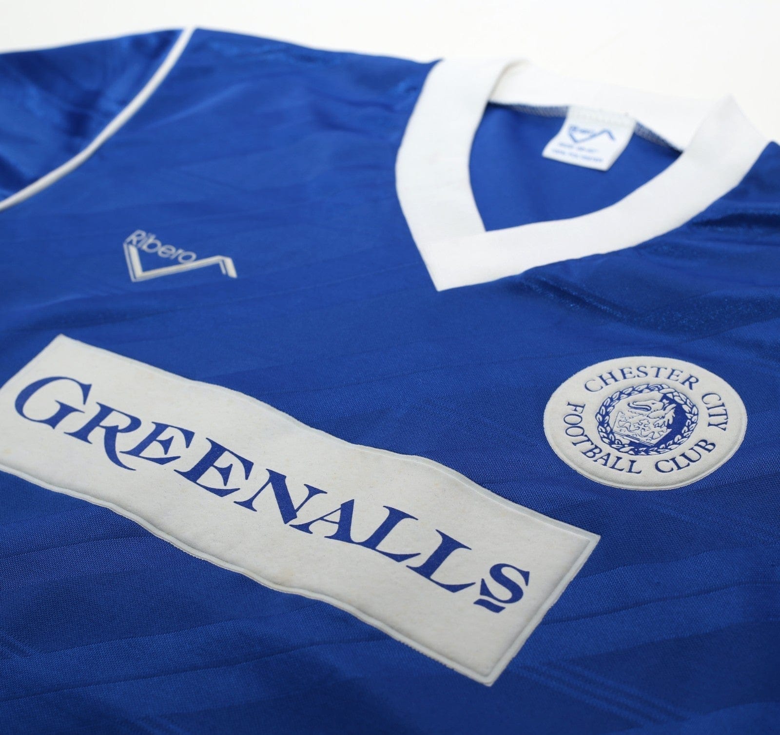 1989/90 CHESTER CITY Vintage Ribero Football Home Shirt (38/40) M