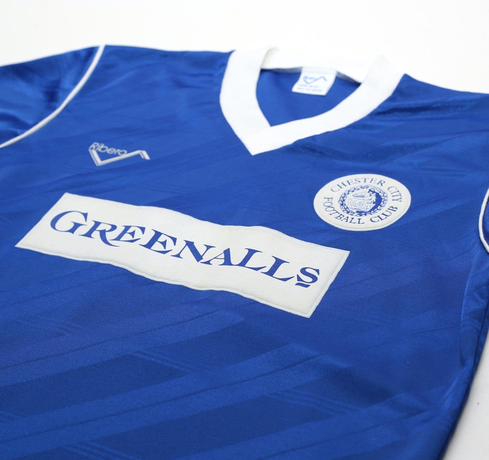 1989/90 CHESTER CITY Vintage Ribero Football Home Shirt (38/40) M