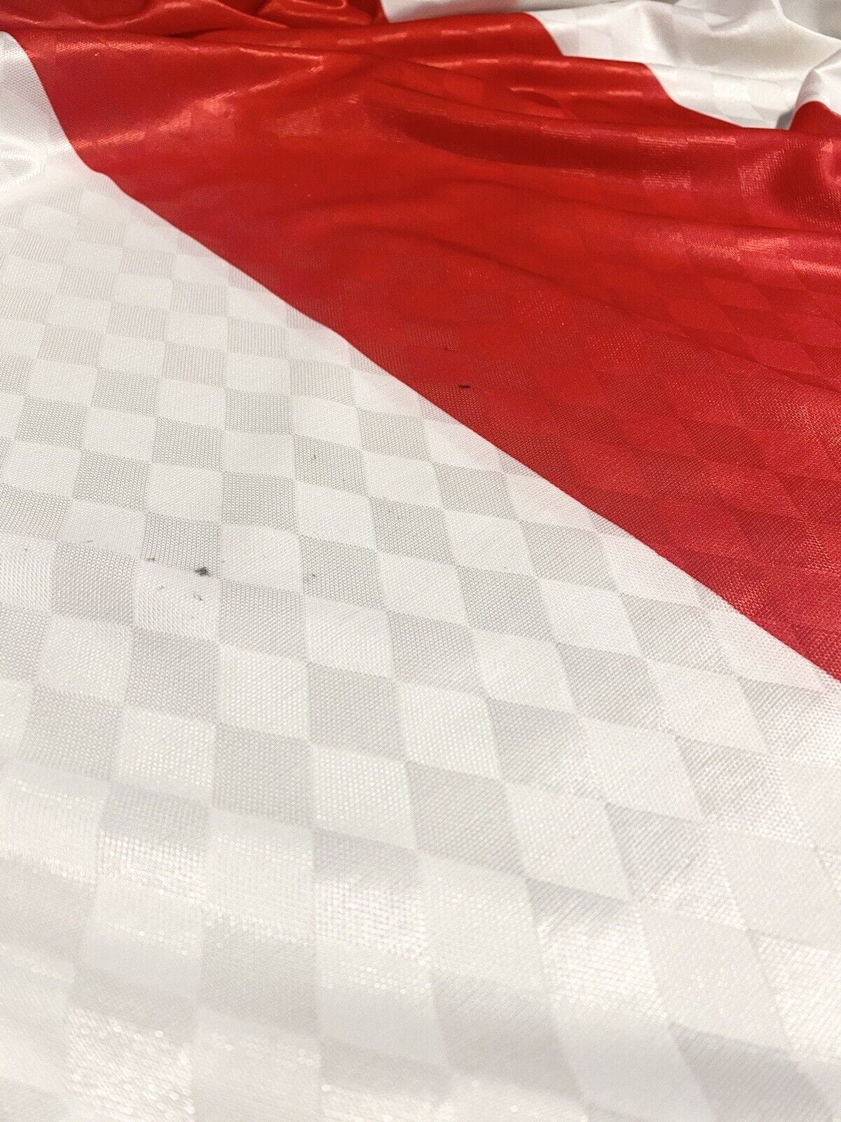 1989/91 AJAX AMSTERDAM Vintage Umbro Home Football Shirt (L) Bergkamp Era