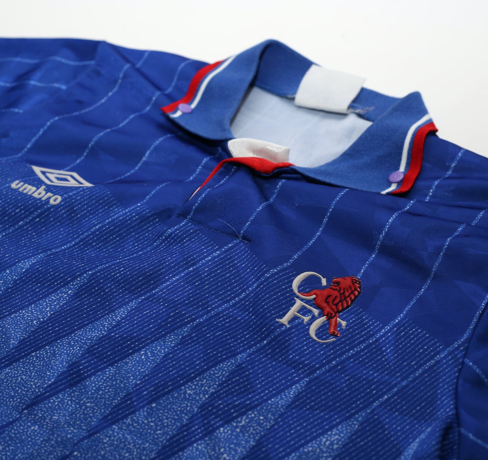 1989/91 CHELSEA Vintage Umbro Home Football Shirt (LB)