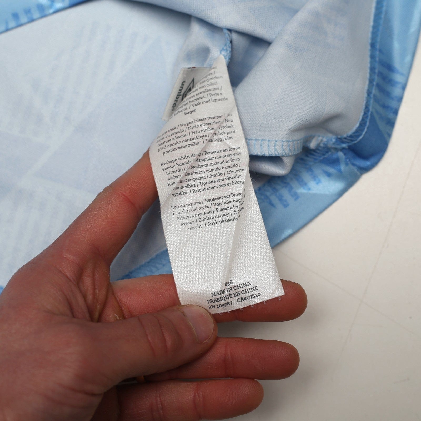 1989/91 Lake #11 Manchester City Retro Umbro Home Football Shirt (S)