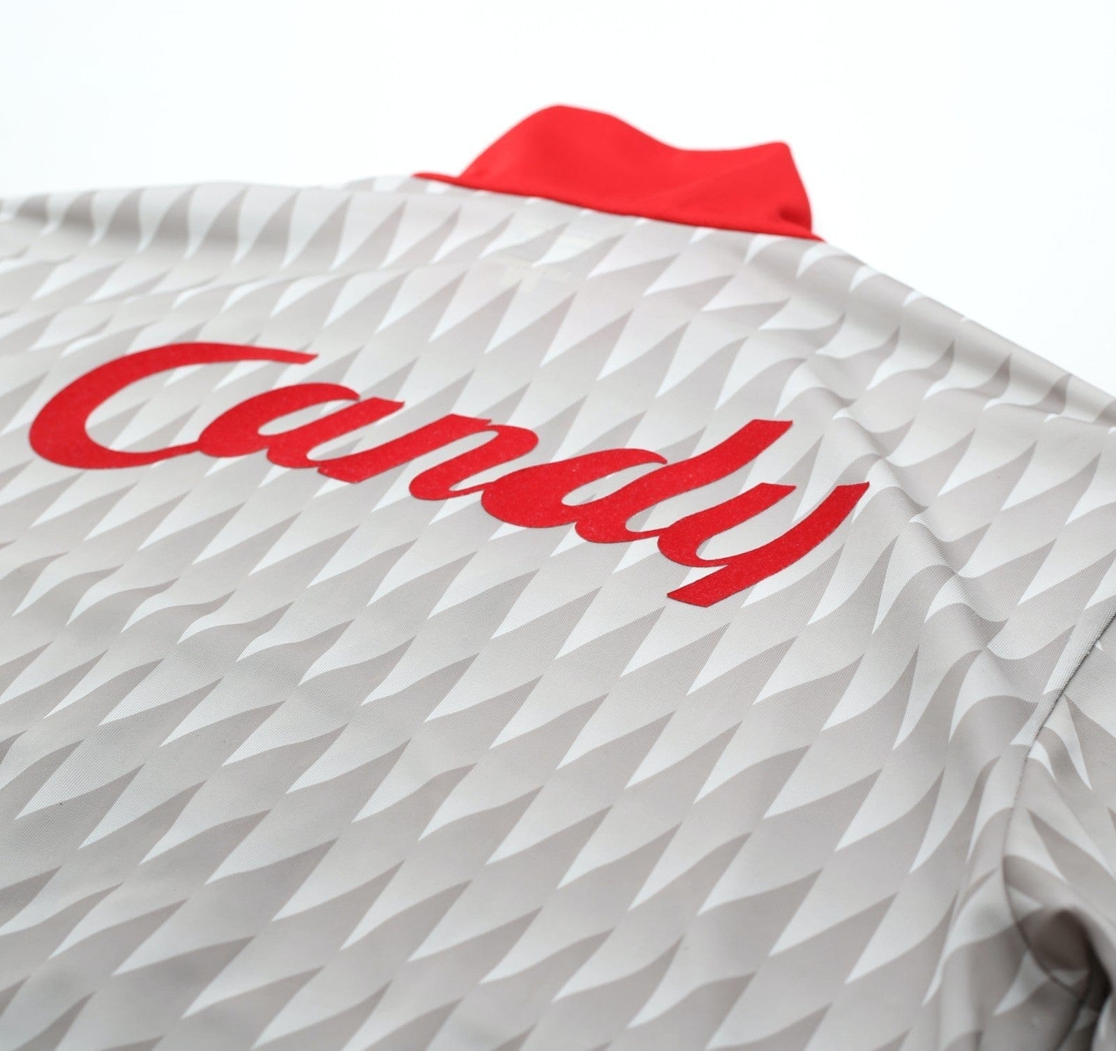 1989/91 LIVERPOOL Retro adidas Originals Candy Football Jacket Track Top (L)