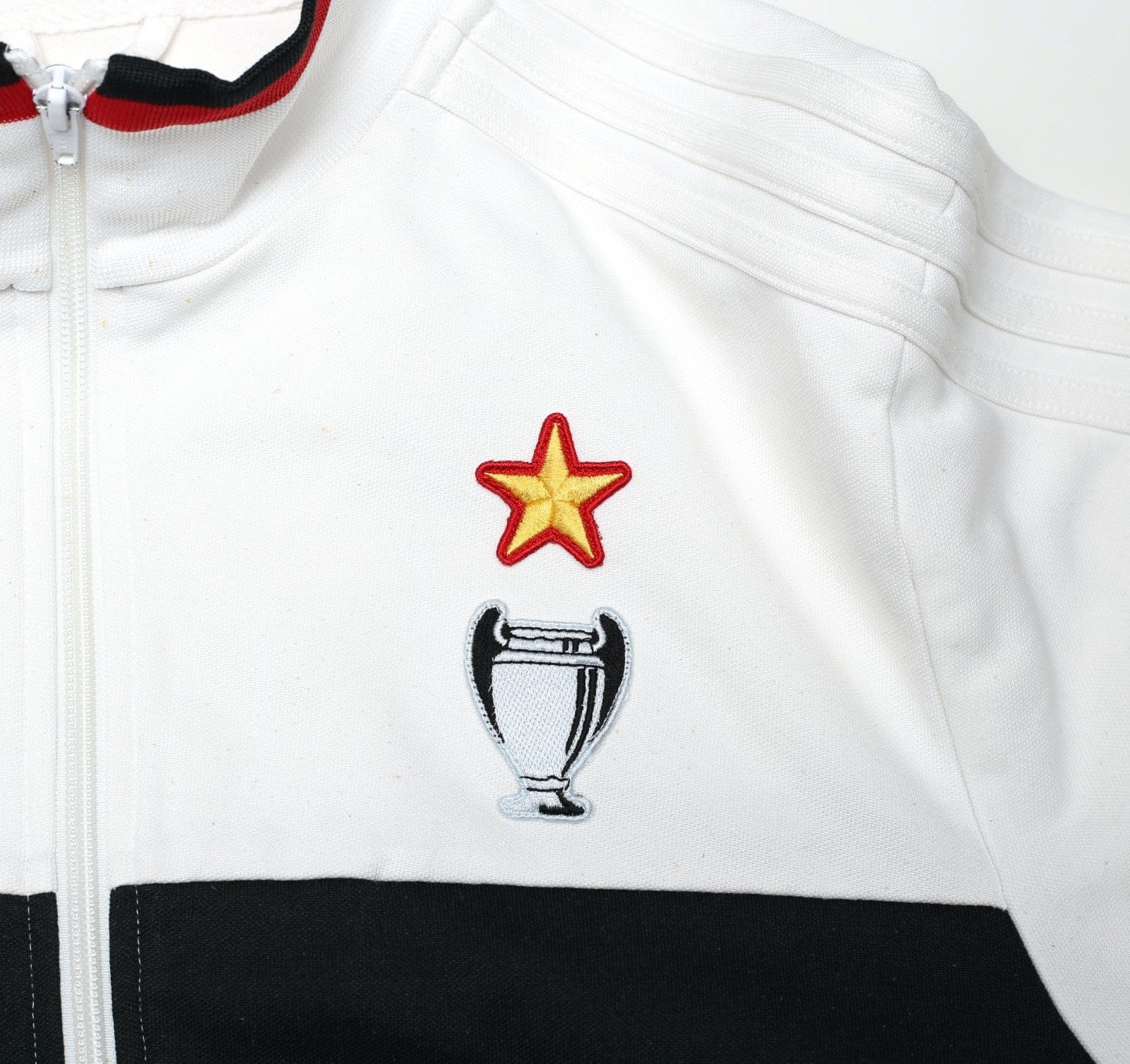 1990/91 AC MILAN Retro adidas Originals Football Track Top (S)