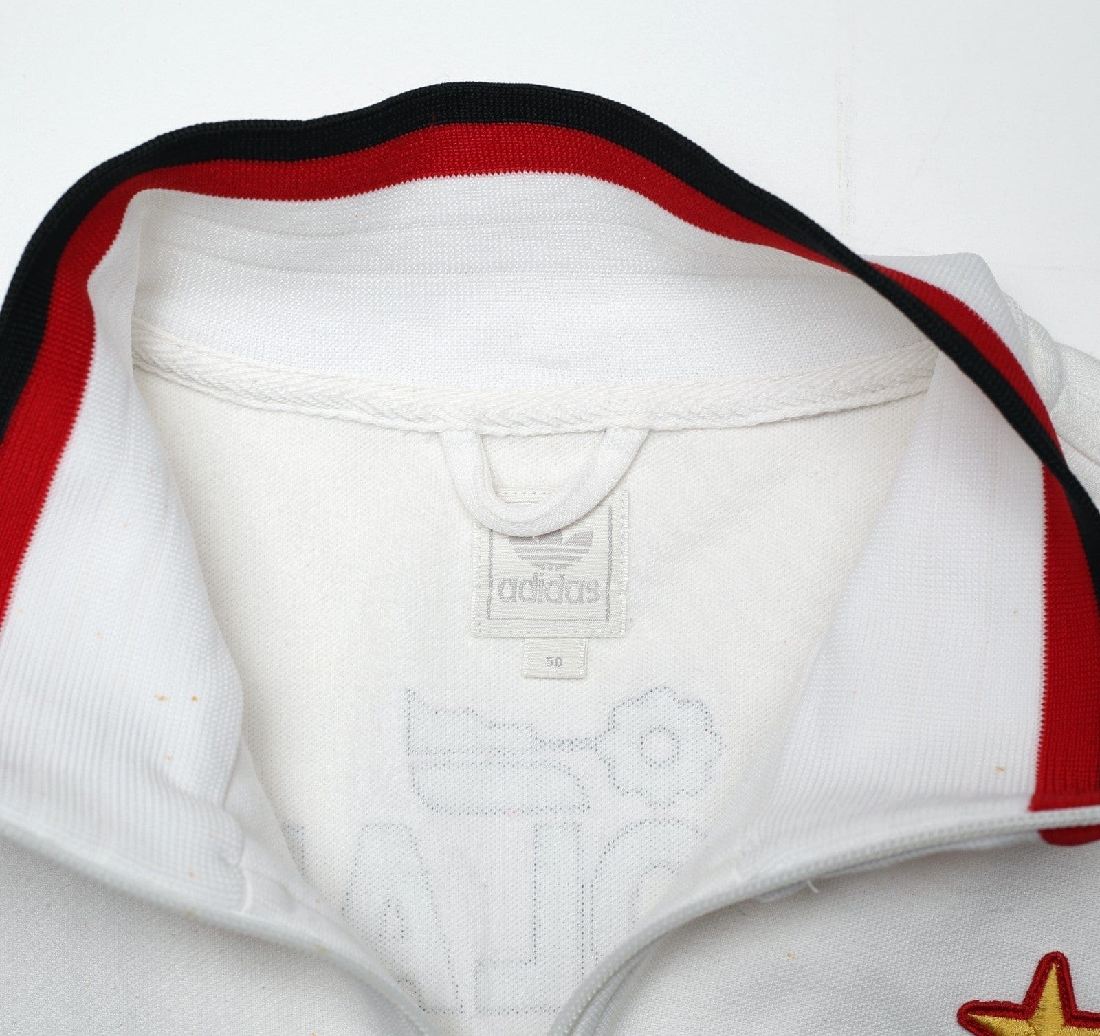 1990/91 AC MILAN Retro adidas Originals Football Track Top (S)