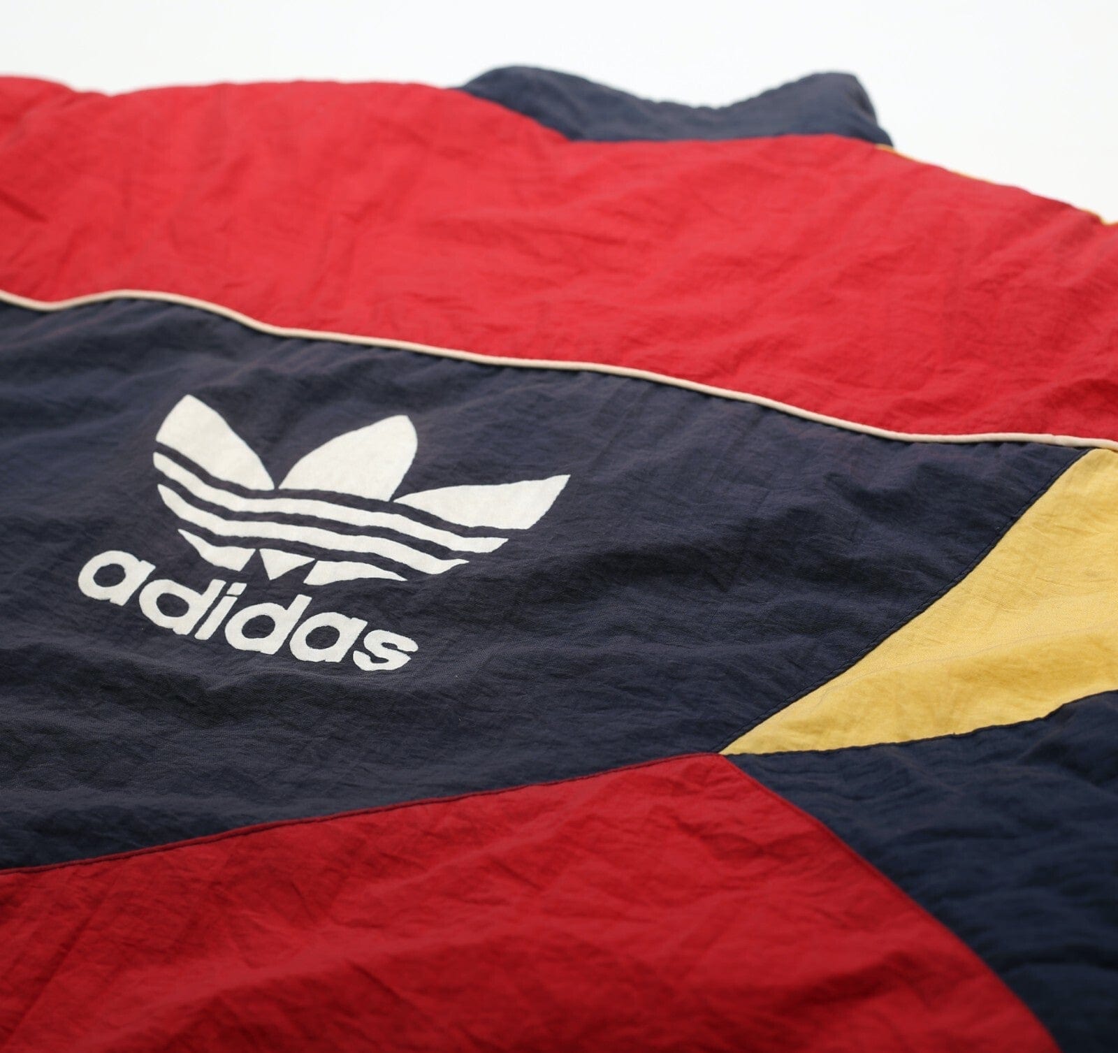 1990/92 ARSENAL Vintage adidas Football Bench Coat Jacket (L) 42/44
