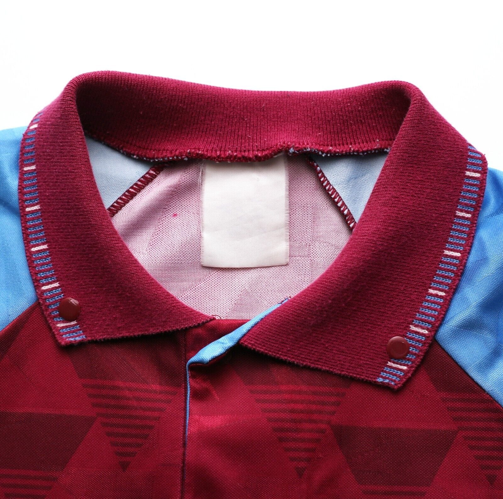 1990/92 ASTON VILLA Vintage Umbro Home Football Shirt (L) Platt, McGrath Era