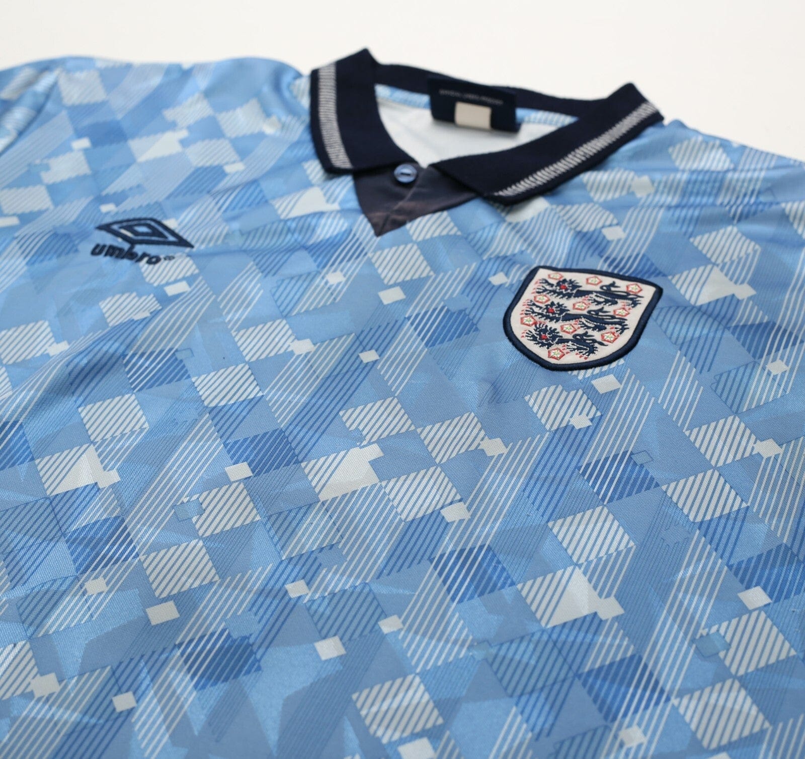 1990/92 ENGLAND Retro Official Umbro ReIssue 3rd Football Shirt (XL) Italia 90