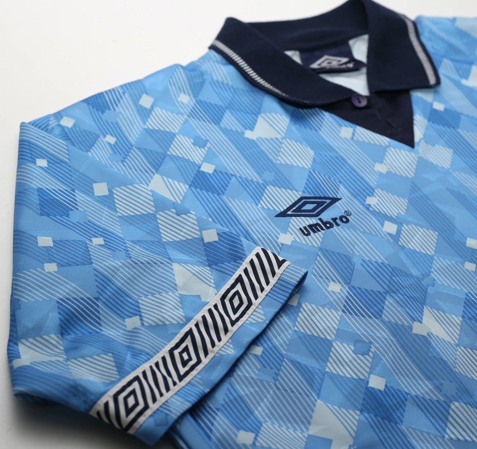 1990/92 ENGLAND Retro Umbro Third Football Shirt (XL) Italia 90